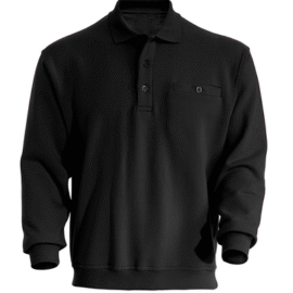 Buttoned Sweatshirt