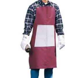 Canvas Apron With Leather Stomach Reinforcement