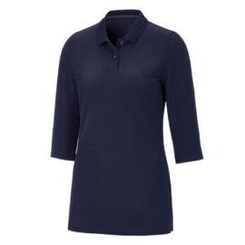 Polo 3/4-Sleeve Cotton Stretch