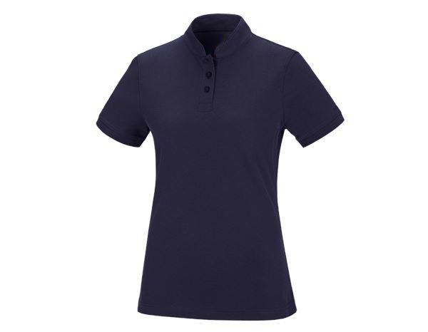 Polo Shirt Cotton Mandarin